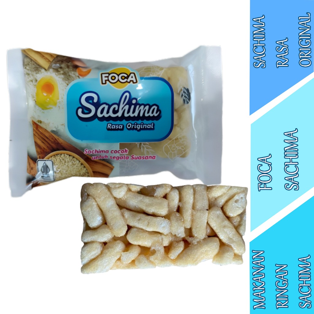 

Sachima Rasa Original - Foca Sachima - Makanan Ringan Sachima - 40gr