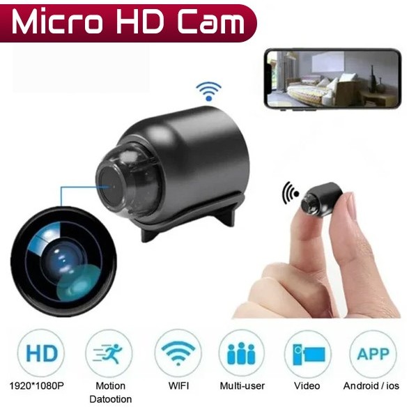 Micro HD Cam - Mini Wifi Camera Audio Video Recorder