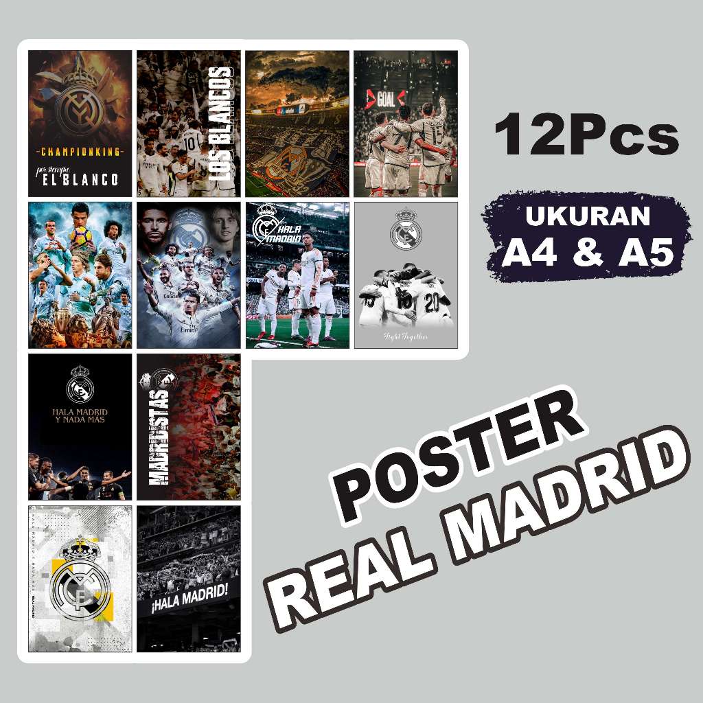 POSTER BOLA REAL MADRID