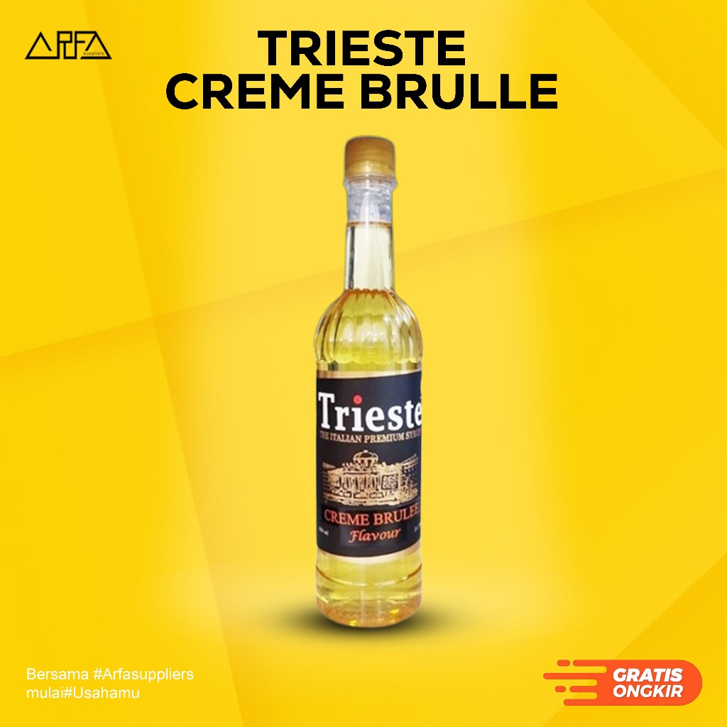

Sirup Premium Trieste Creme Brulle