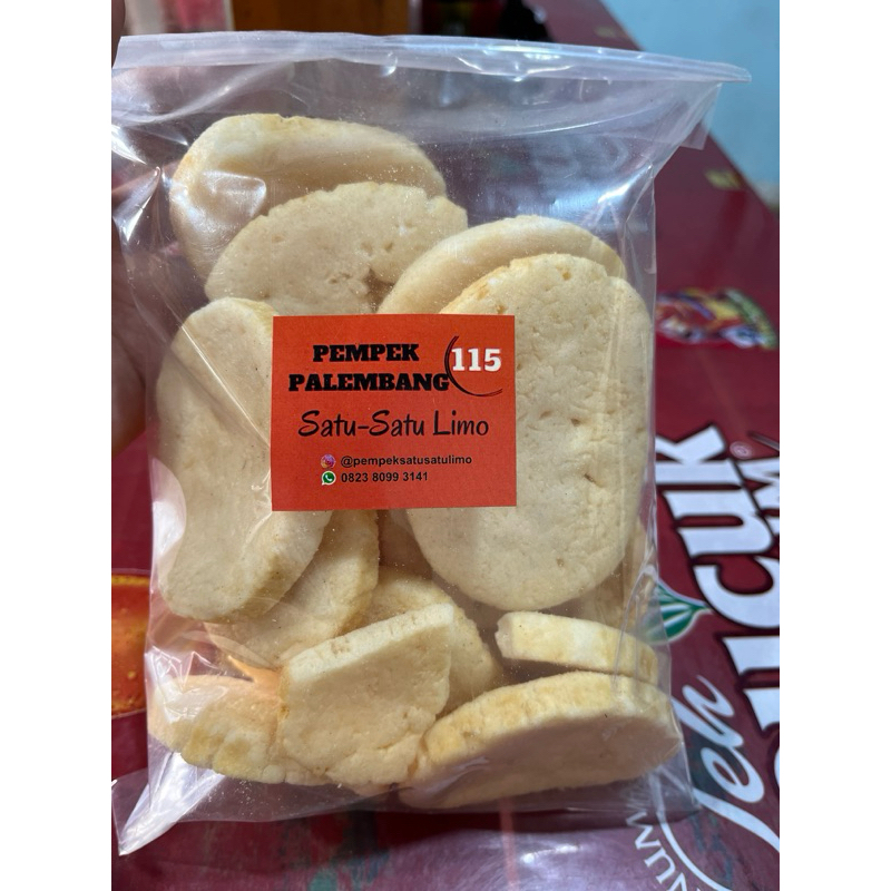 

kerupuk bulat potong