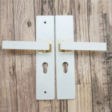 Gagang Pintu White Minimalis Elegant Mewah Gagang Pintu Rumah Kayu