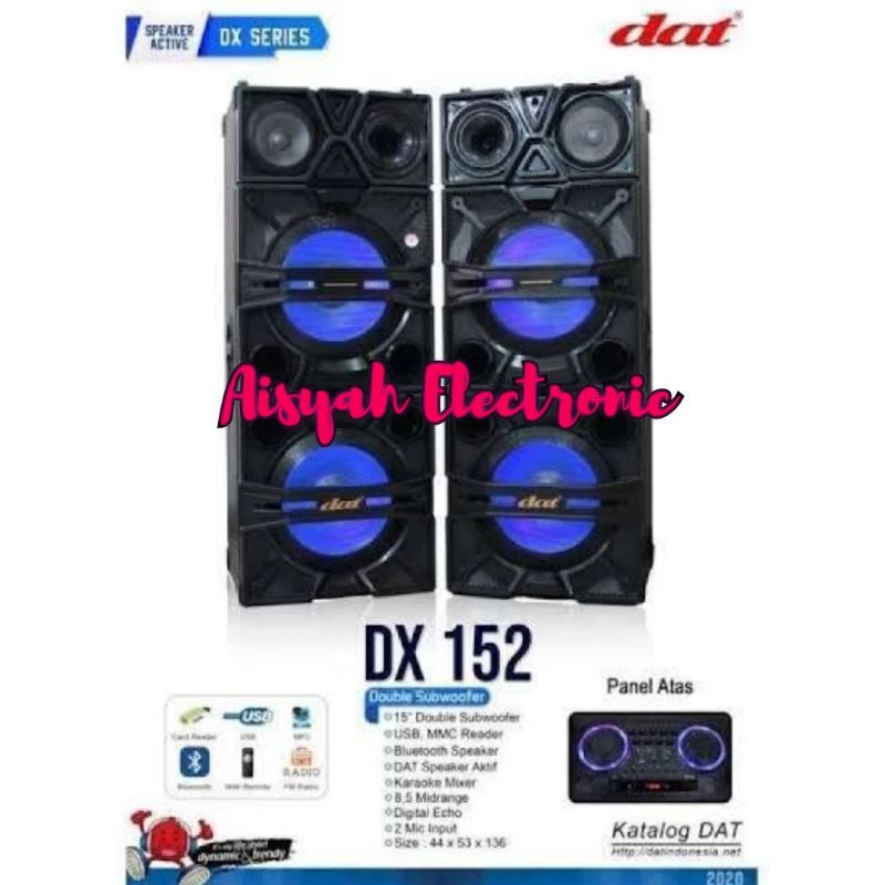 SPEAKER AKTIF DAT DX-152 GARANSI RESMI