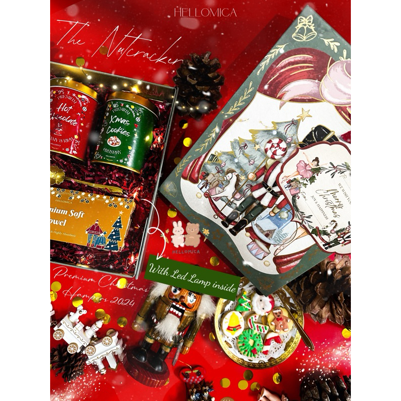 

[READY STOCK] Premium Christmas Hampers 2024 / Hampers Natal / Hadiah Natal / Kado Natal Premium 2024 / Souvenir Natal / Christmas Gift