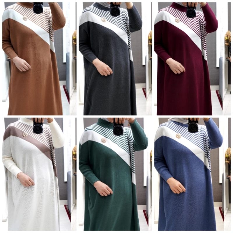 DAILY DRESS PATTERN BY AMORY GAMIS TERBARU ABAYA ORIGINAL