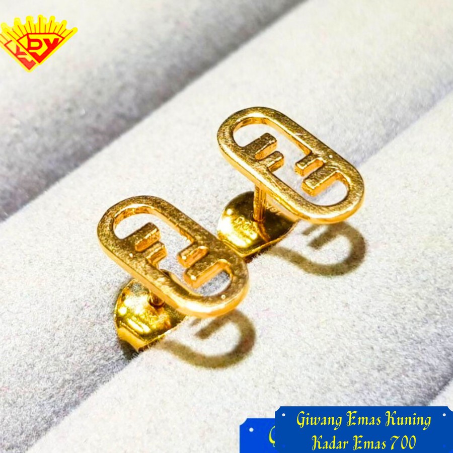 Anting Emas Kadar Emas 700