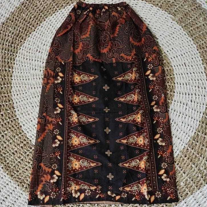Rok tumpal anak-anak perempuan/bawahan kebaya anak tumpal betawi/rok seragam sekolah rok anak sd/rok