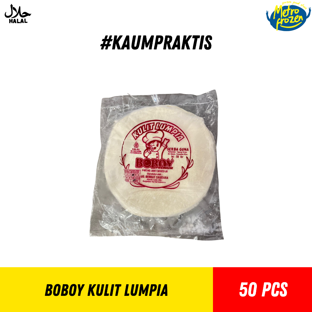 

BOBOY Kulit Lumpia 50pcs