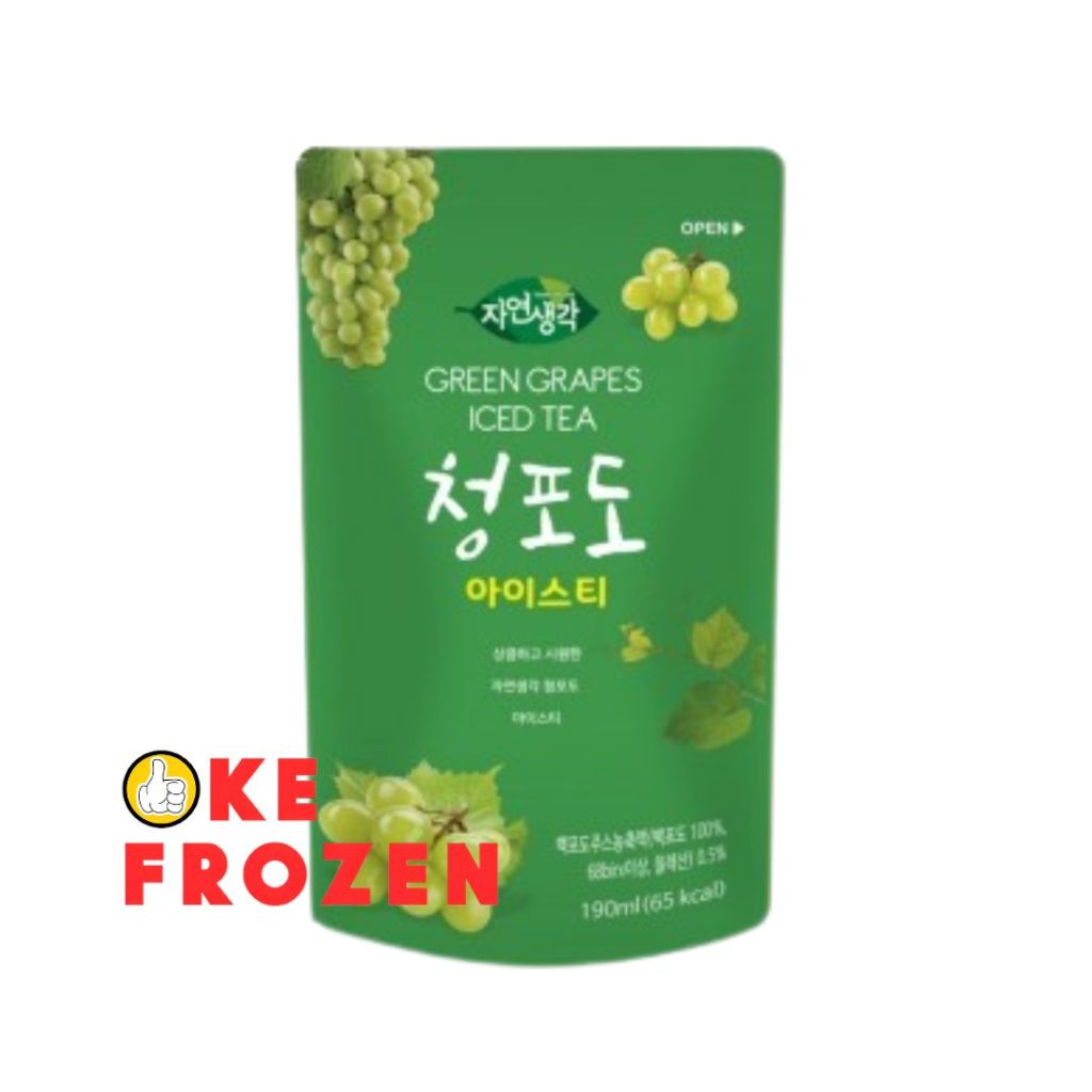 

THINK NATURE GREEN GRAPE ICE TEA 190ML/MINUMAN IMPORT KOREA