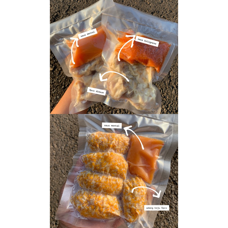 

Dimsum dan udang keju Frozen