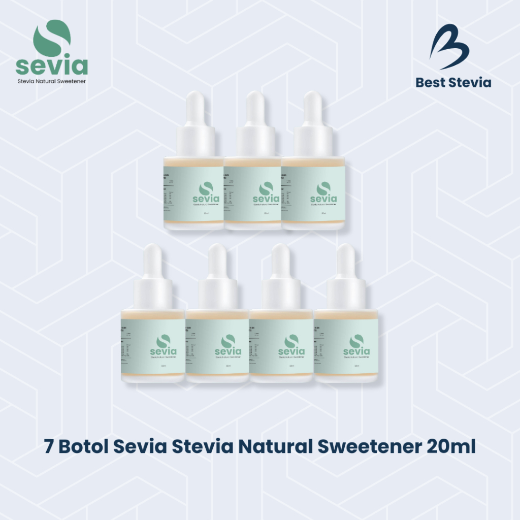

Sevia Stevia Pemanis Alami Nol Kalori Nol Gula 7 Botol 20ml