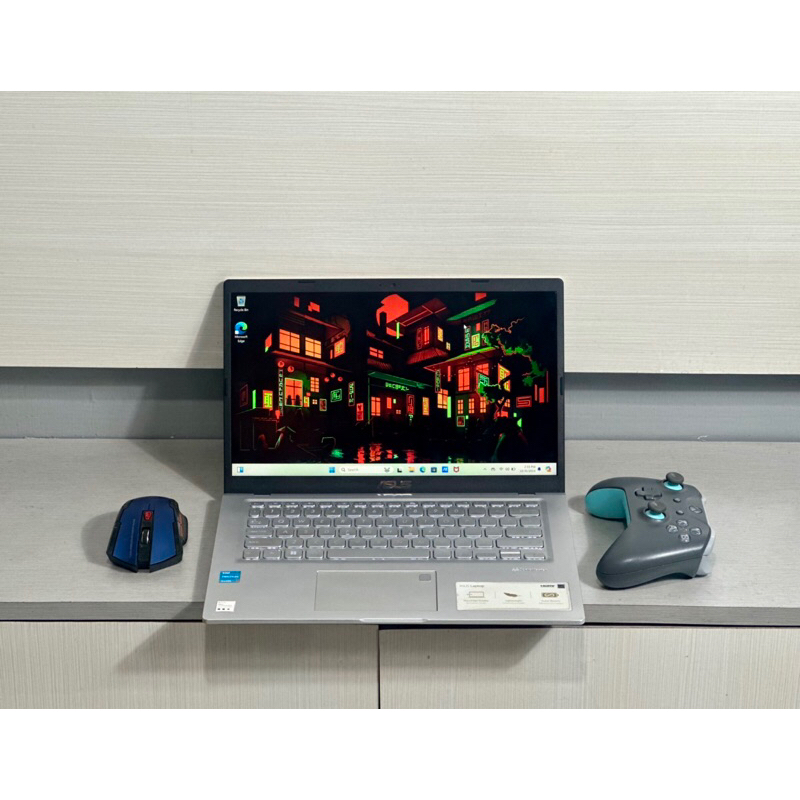 LAPTOP KANTORAN SLIM ASUS VIVOBOOK X415KA INTEL PENTIUM SILVER N6000 UHD