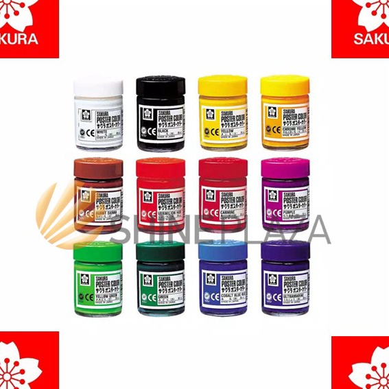 

KI3 Cat Poster Warna Sakura Kecil 15ml Paint Color Sakura 15 ml