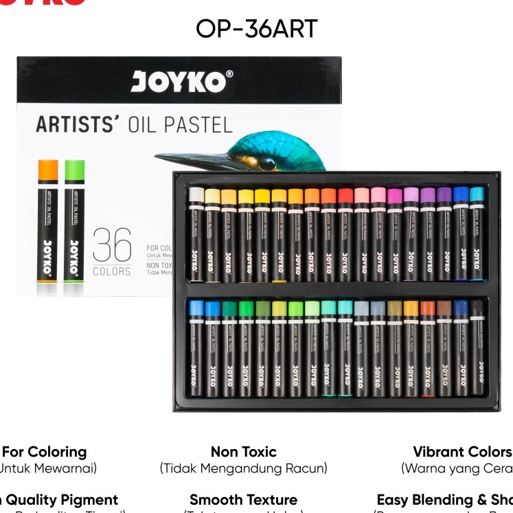 

KI3 Artists Oil Pastel Joyko OP36ART 36 Warna