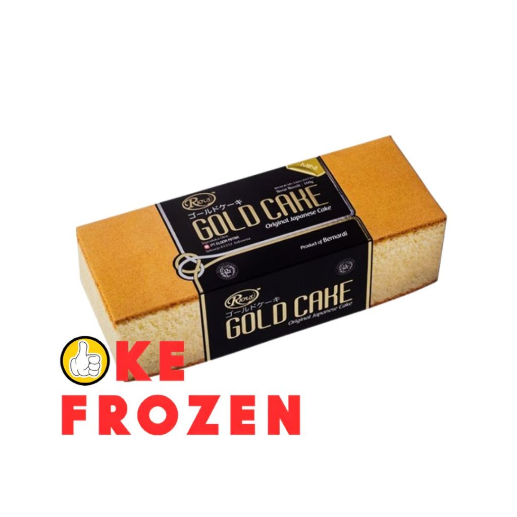 

RIOUS GOLD CAKE JAPANESE CHEESE CAKE 200GR/BOLU SIAP SAJI - Choco