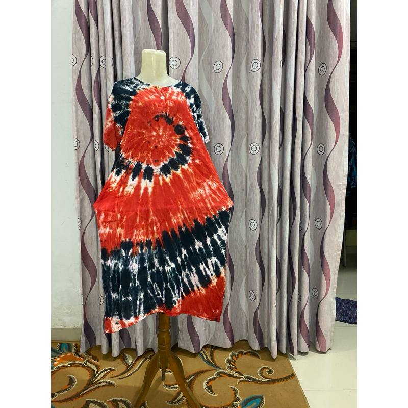 Daster Tie Dye Kancing Motif Bali