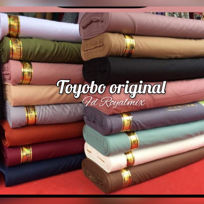 BERKAH NATAL   Toyobo  Toyobo premium  Toyobo royal mix  Katun hakus katun jepang  bahan kemeja kain