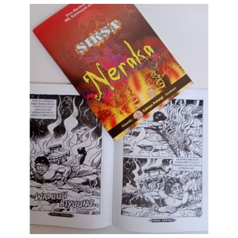 Buku Cerita Taman Surga dan Siksa Neraka Bergambar/ Komik