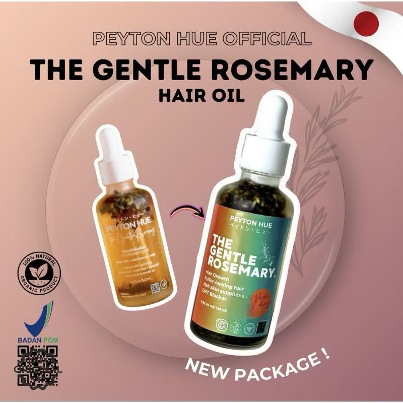 Peyton Hue The Gentle Rosemary Hair Oil 50 Ml