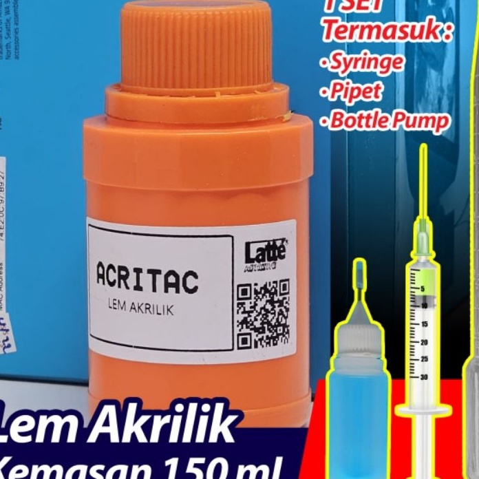 

KF7 lem acrylic akrilik 15 ml acritac latte