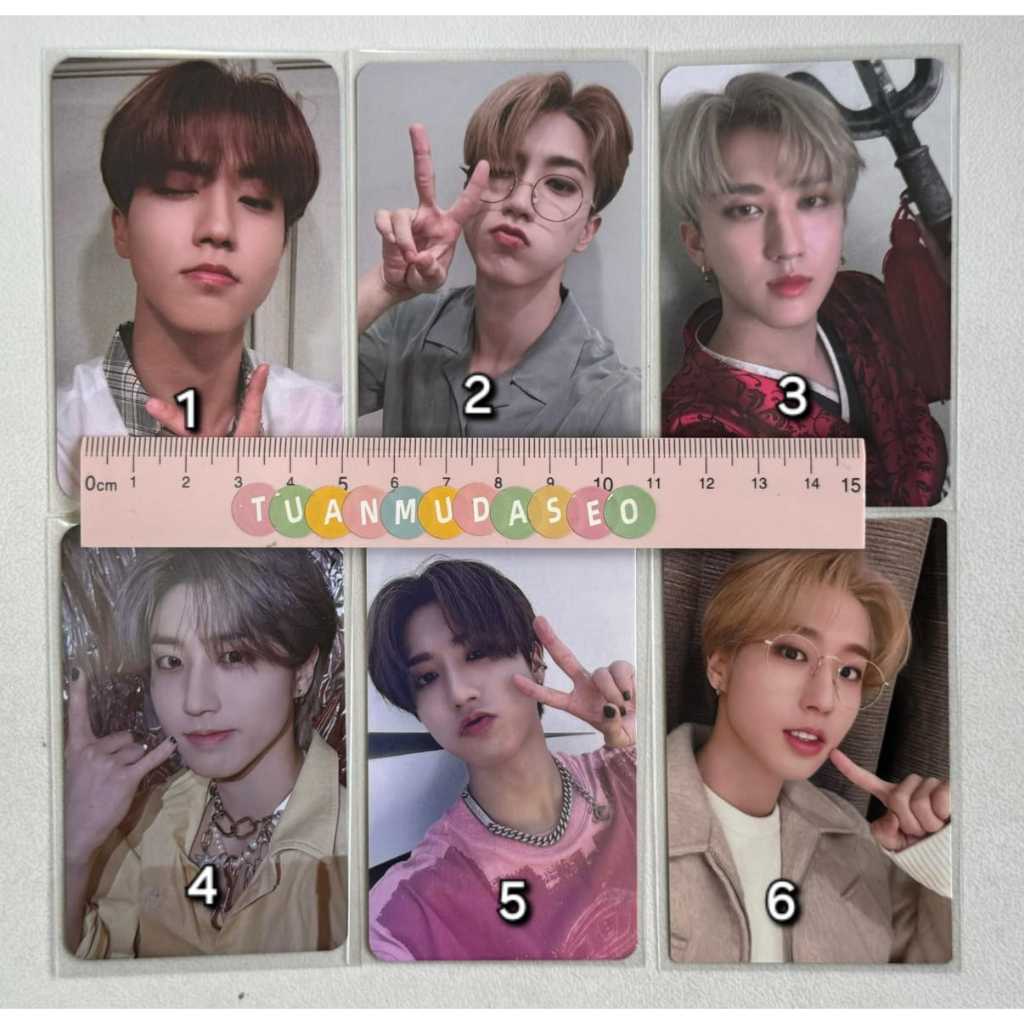 Official photocard stray kids Han Jisung subk noeasy withfans yzy rockstar maxident oddinary