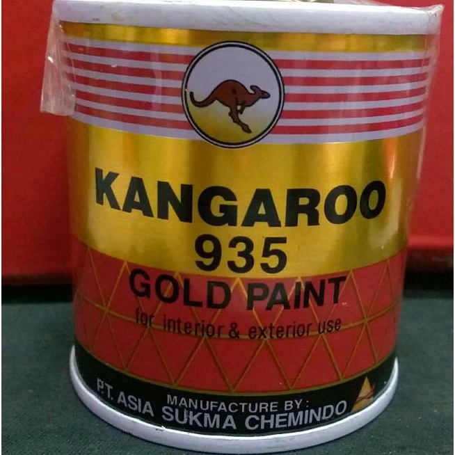 

Top CAT WARNA EMAS KANGAROO GOLD 935 1 KG CAT MINYAK BESI KANGGURU