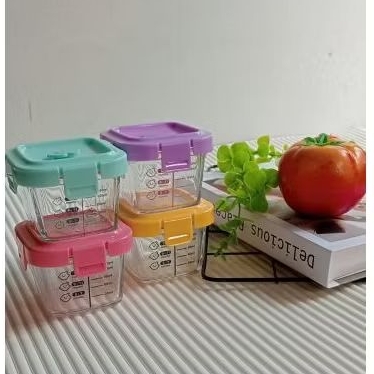 food container  Mpasi wadah  Kaca Penyimpanan Mpasi Baby / Food Container /Wadah Mpasi