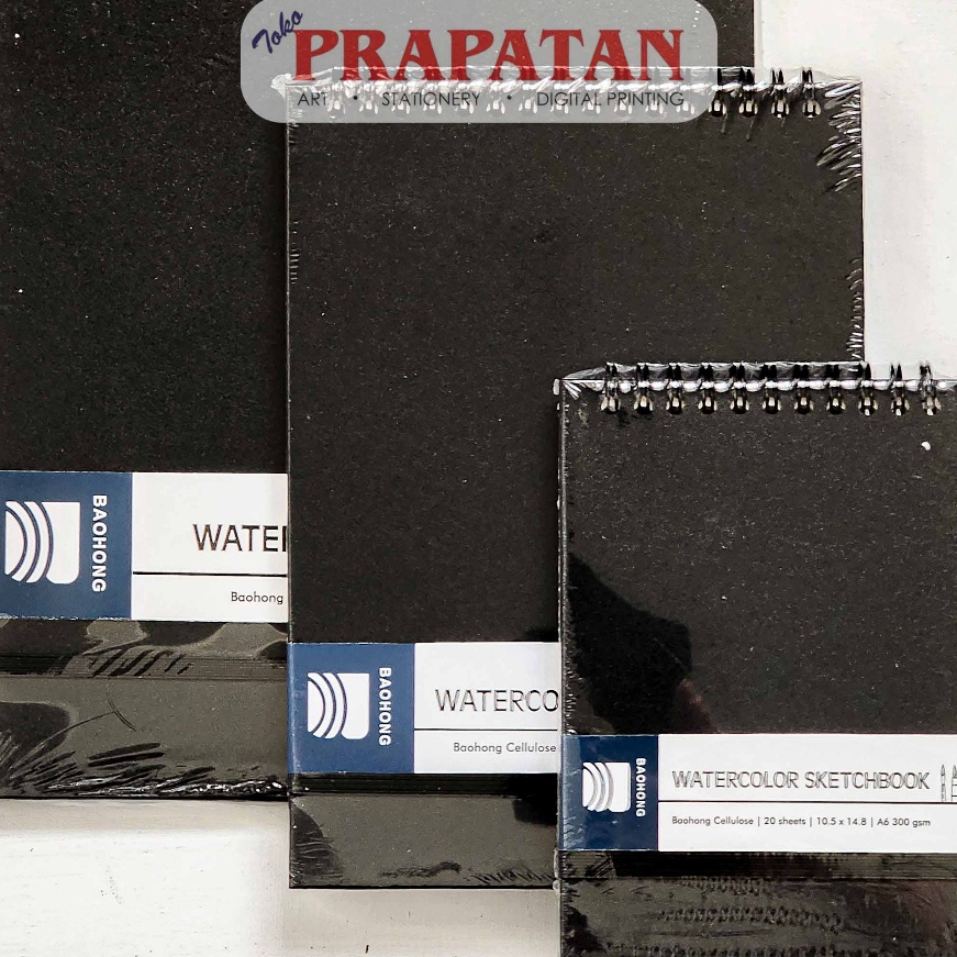 

Hemat Baohong Cellulose Watercolor BINDER Book Buku Cat Air