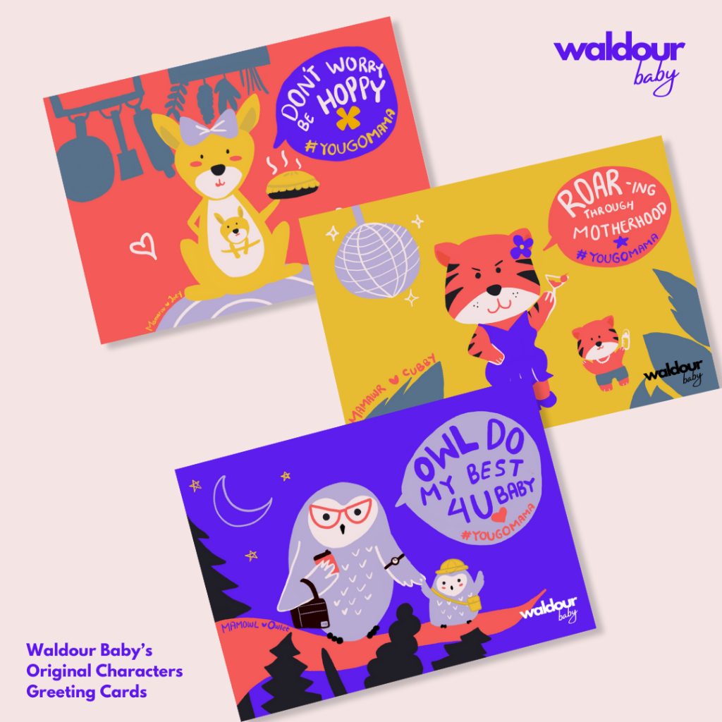 

Waldour Baby Greeting/Thank You Card / Kartu Ucapan / Kartu Pos