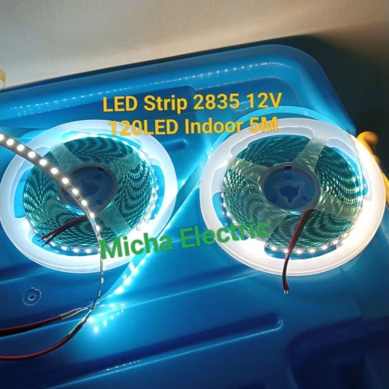 LED Strip 2835 12V 120LED 12watt Indoor/ Strip Light 12V 120mata 12W Indoor