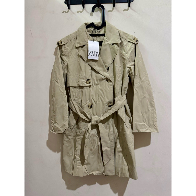 Zara Kids Trench Coat Beige