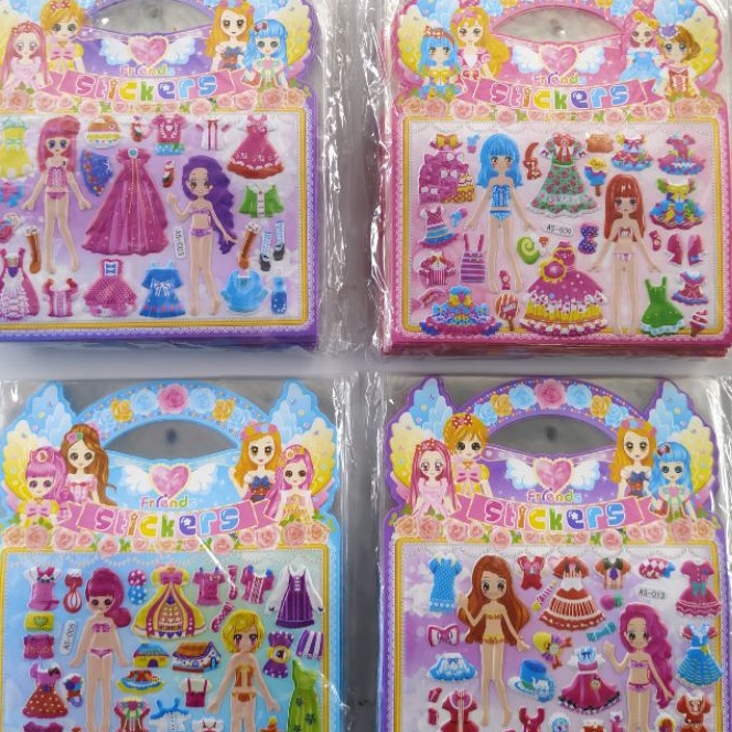 

KP8 1PCS STIKER DRESS UP BP