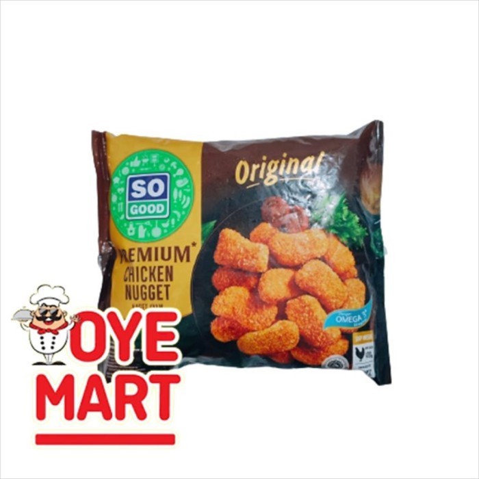 

SO GOOD CHICKEN NUGGET PREMIUM 400GR/NAGET AYAM