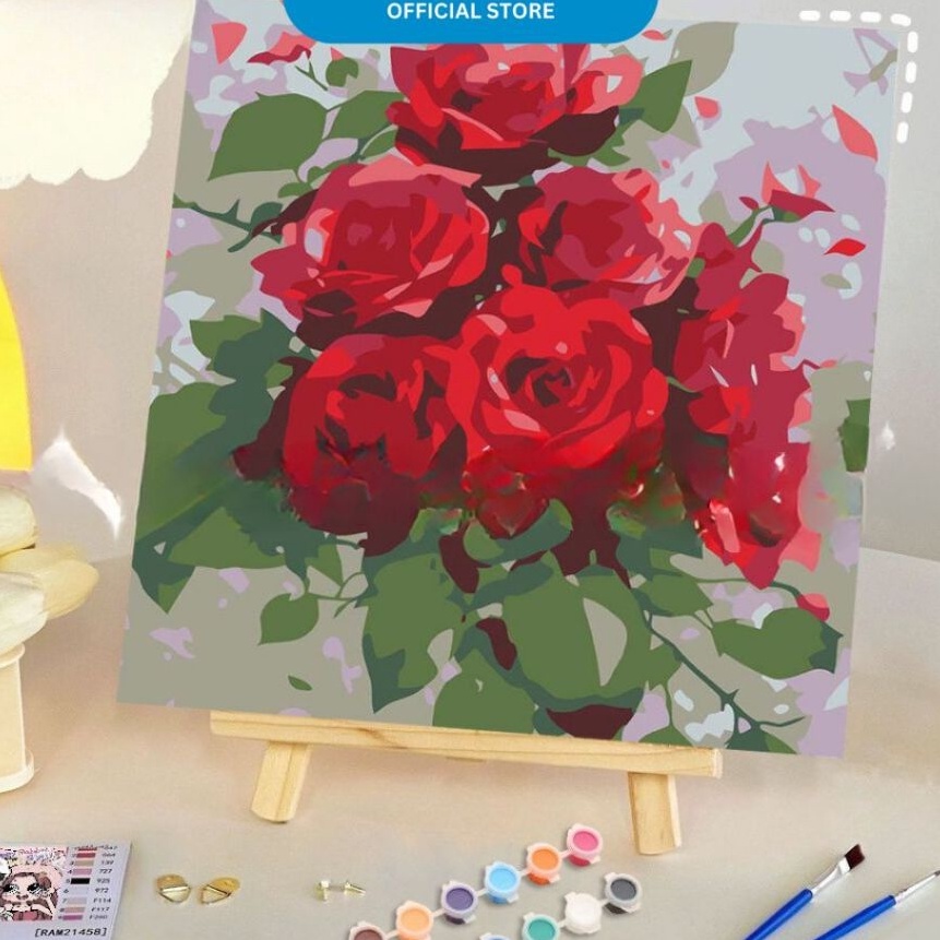 

Terlaris Melukis Paint By Numbers Kit Anak Kanvas Gambar Colouring Belajar Mewarnai STY754