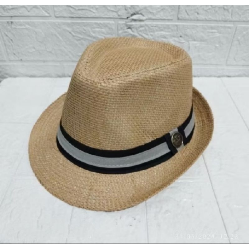 topi fedora laken jazz laken mocca