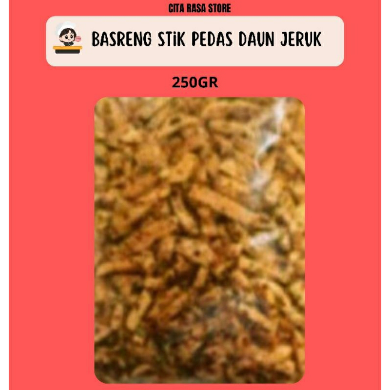 

BASRENG STIK PEDAS DAUN JERUK KEMASAN 250 GRAM