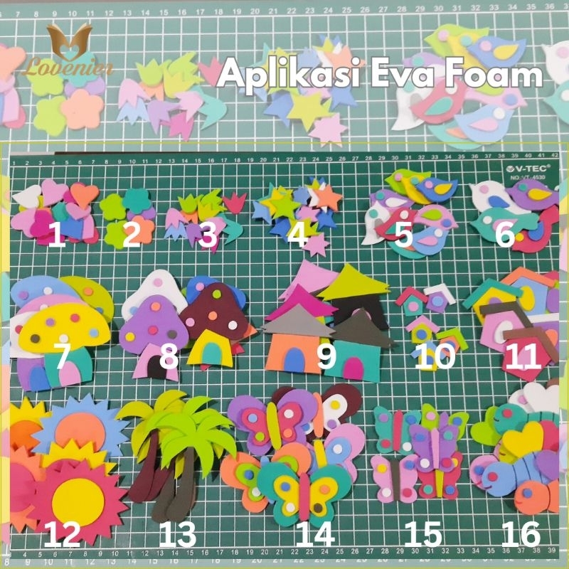 Aplikasi Busa Ati/Eva Foam