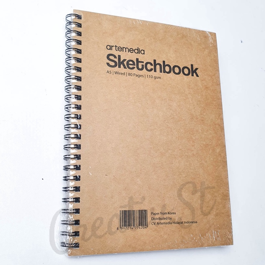 

Eksklusif ARTEMEDIA Sketchbook A5 8 Halaman 11 Gsm Buku Sketsa Gambar Pensil Charcoal Arang