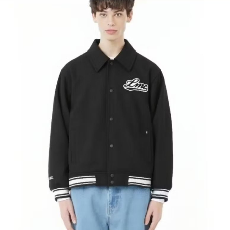 S - XXXXXXL (6XL) JAKET POLO BESBALL LMC Bigsize Jumbo XL 2XL 3XL 4XL 5XL 6XL Jaket Varsity Polo Kor