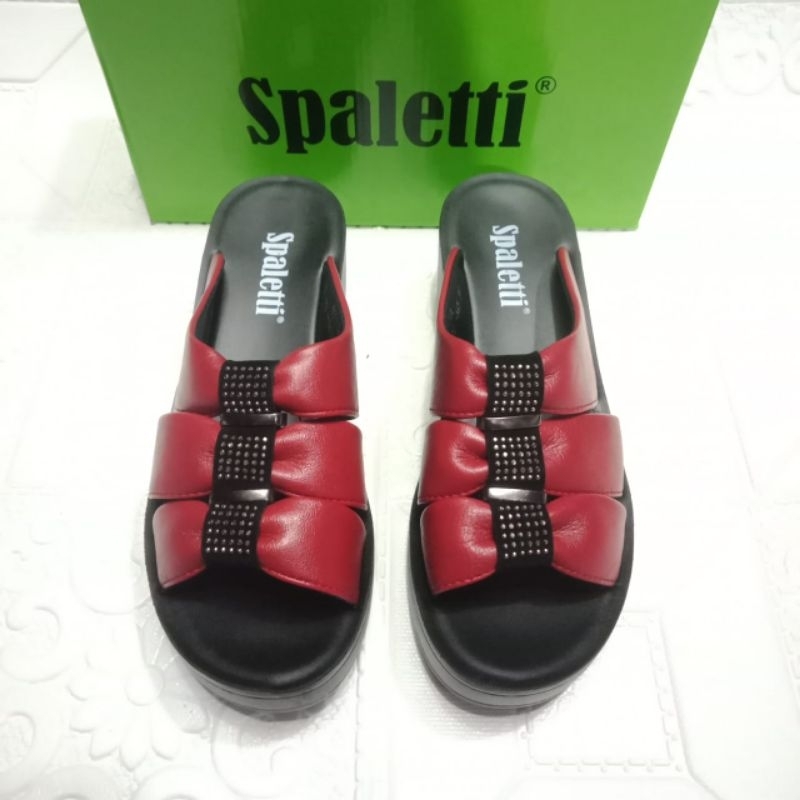 SPALETTI NEW / WEDGES SPALETTI / SANDAL IMPORT SPALETTI / SANDAL SPALETTI WANITA