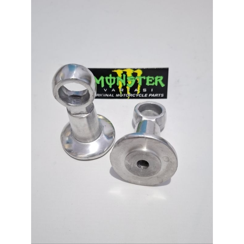 peninggi shock belakang tiger,megapro/pangkon shock belakang megapro tiger chrome