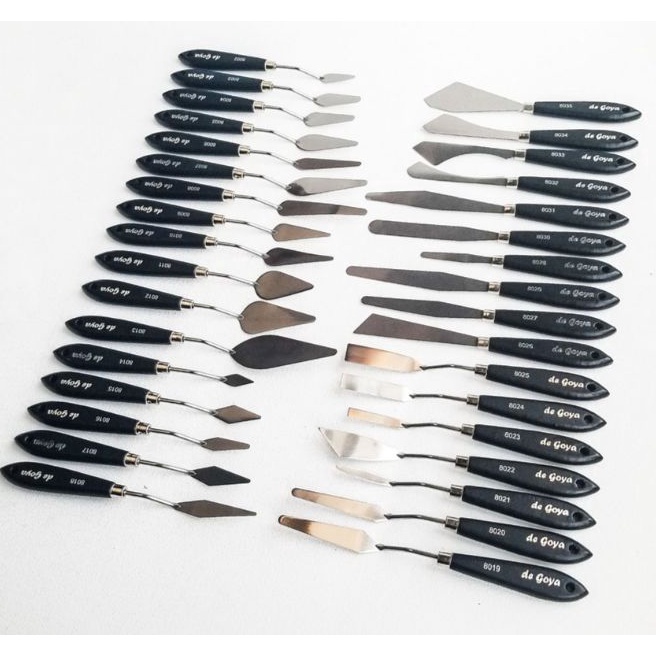 

murah DEGOYA DE GOYA PALETTE KNIFE PAINT KNIVES PISAU PALET UNTUK LUKIS ATAU HIAS KRIM KUE