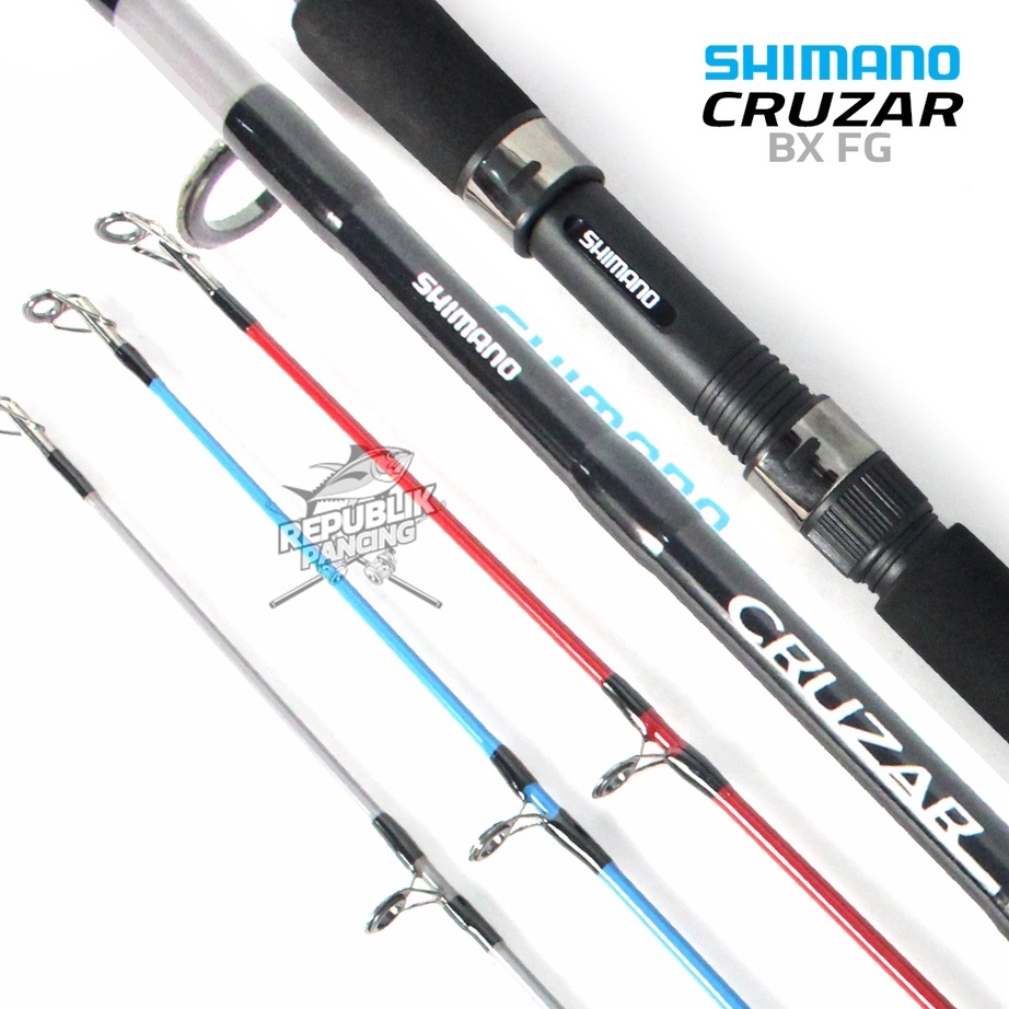 BELI SATU GRATIS SATU Seri Terbaru Joran SHIMANO CRUZAR BX FG 2562 262 272  Original Spinning Republ