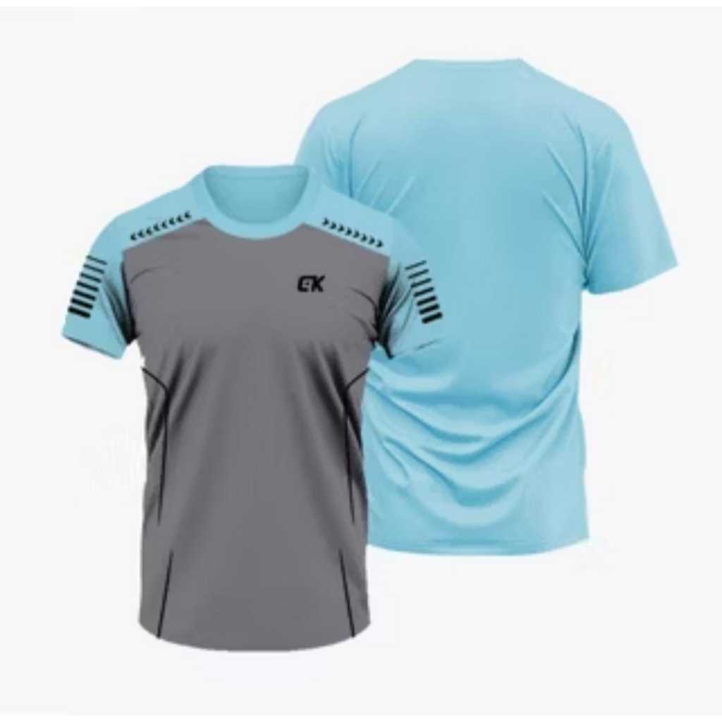 Kaos polos Olahraga Running pria dan wanita , baju training pria, jersey olahraga, baju voli, baju g