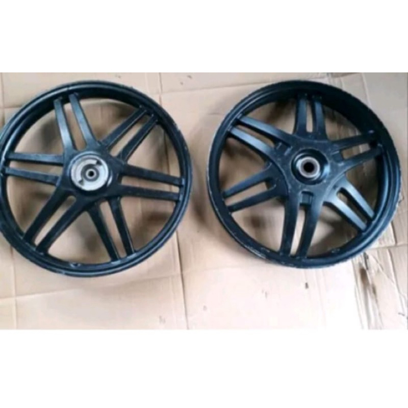 velg depan belakang  spin new