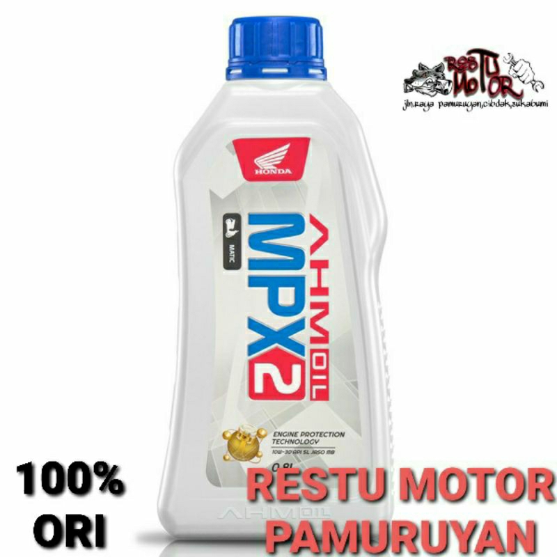 oli mesin motor matic MPX2 100% asli