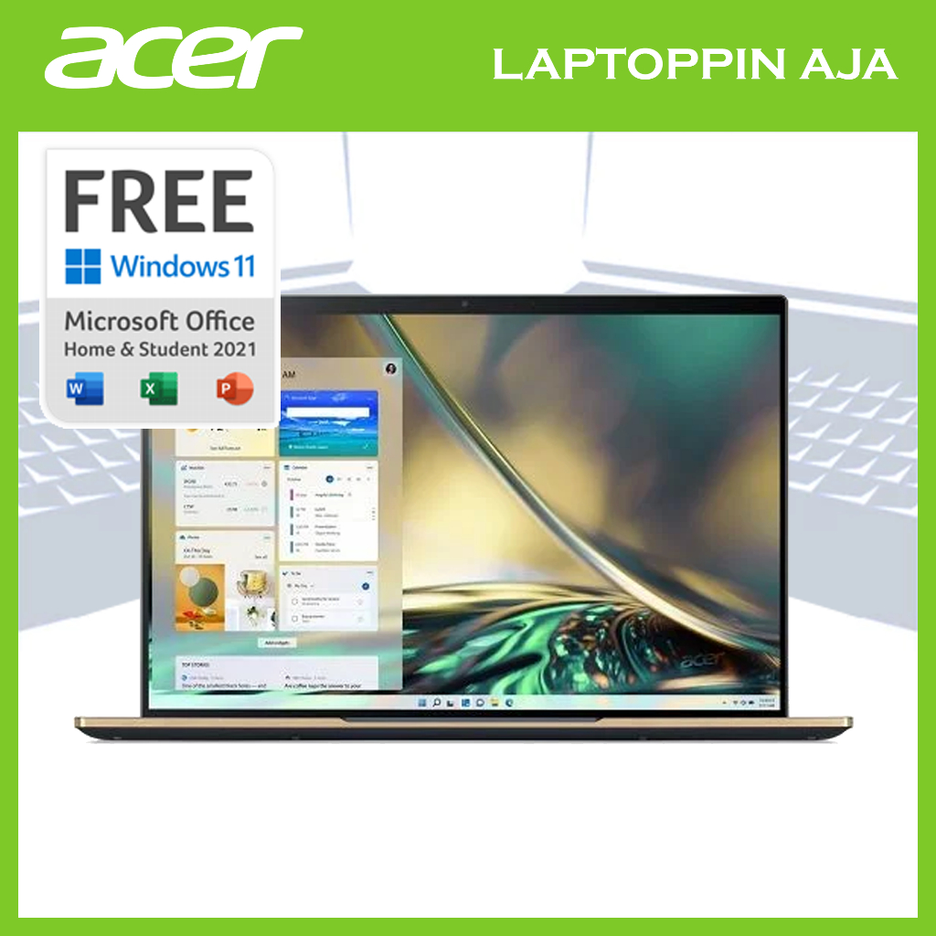 ACER SWIFT 14 SF14 CORE I7 13700H MEMORI 16 GB SSD 1 TB WIN 11 + OHS