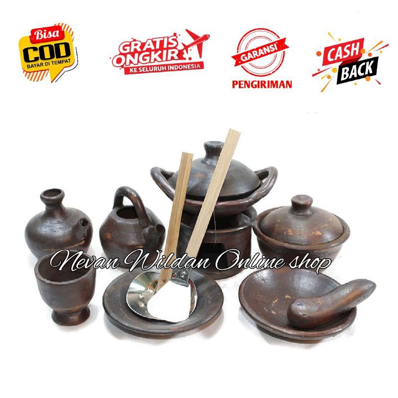 MAINAN ANAK KECIL TANAH LIAT | MAINAN GERABAH | MAINAN TRADISIONAL