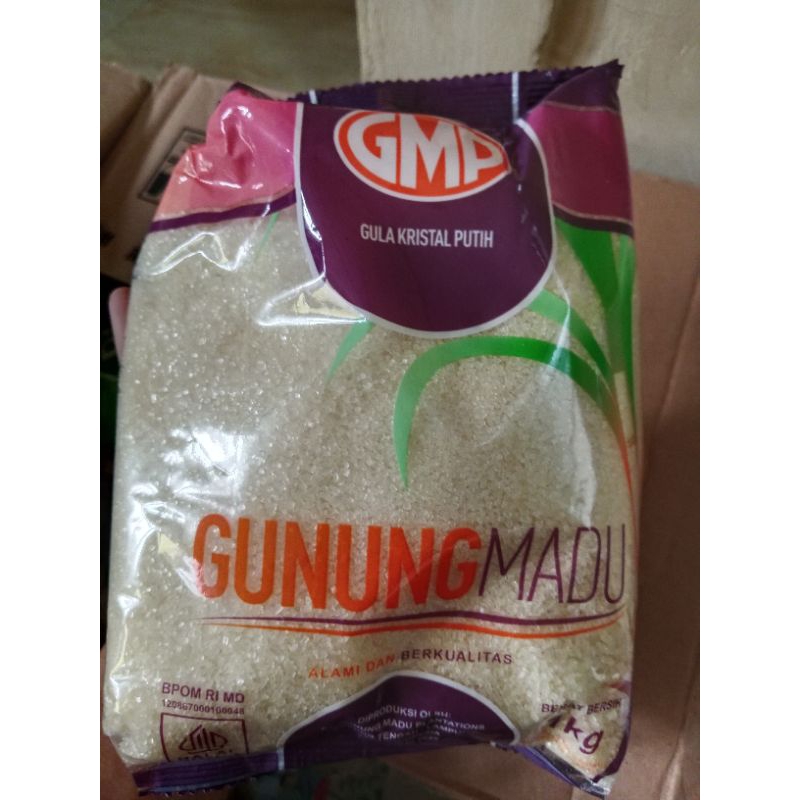 

GULA KRISTAL PUTIH GUNUNG MADU 1 KG