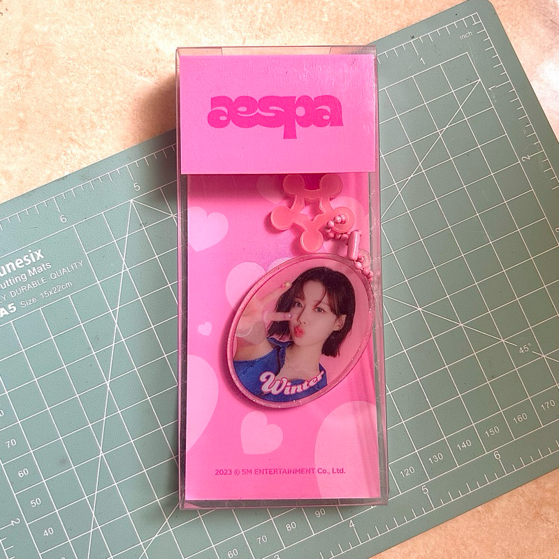 [Ready Stock] - MD AESPA WINTER ACRYLIC KEYRING ONLY